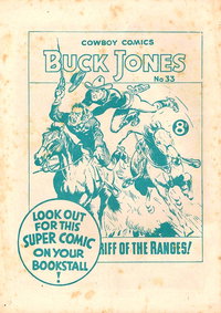 Buck Jones Cowboy Comics [No. 33] 1952
