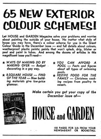 House and Garden [December 1959]