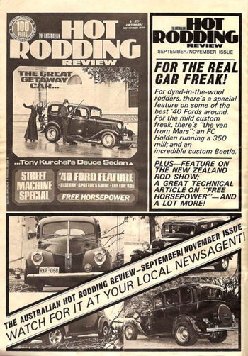 The Australian Hot Rodding Review [September/November Issue] (1976)