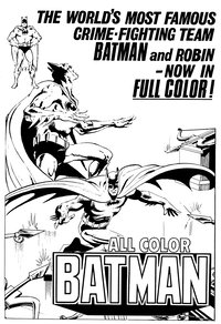 All Color Batman [Black and white] 1976–1979