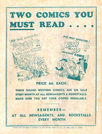 Two Comics You Must Read… [Texas Slade & Billy the Kid]