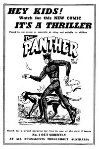 The Panther [Watch for this new comic]