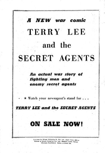 Terry Lee and the Secret Agents [On sale now] (1955?)