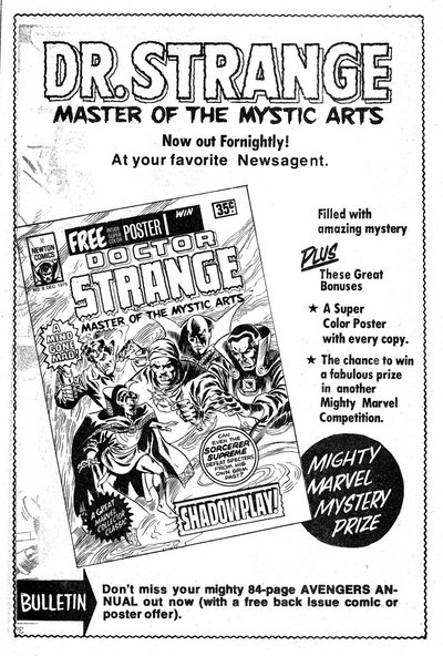 Dr. Strange Master of the Mystic Arts [Newton #9] 1975