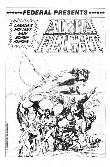 Alpha Flight [Federal presents] (1984-1985)