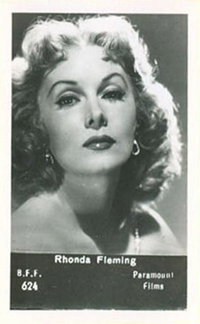 Rhonda Fleming 1950?