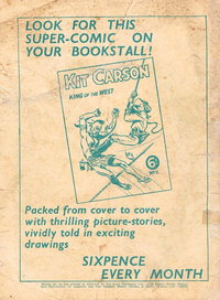 Kit Carson King of the West [No. 11]