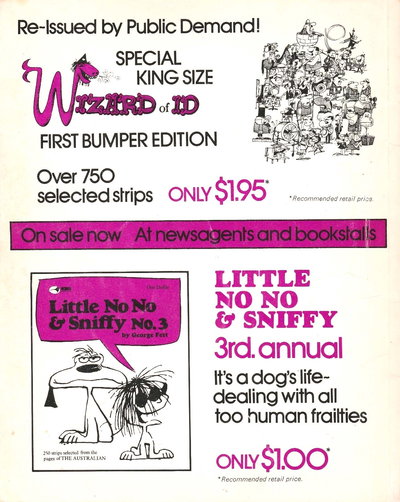 Wizard of Id; Little No No & Sniffy 1974