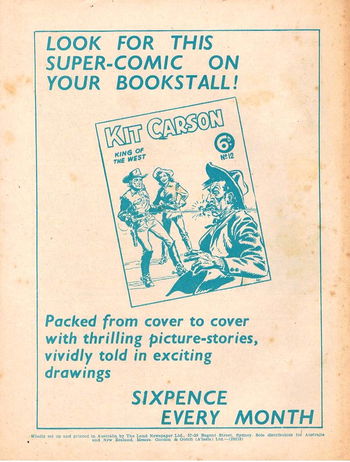 Kit Carson King of the West [No. 12] (1950)
