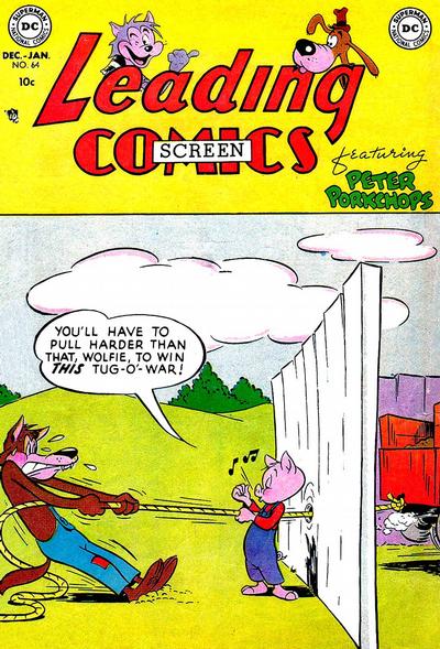 Leading Screen Comics (DC, 1950 series) #64 (December 1953-January 1954)