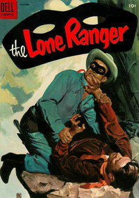 The Lone Ranger (Dell, 1948 series)  #78 (December 1954) — No title recorded
