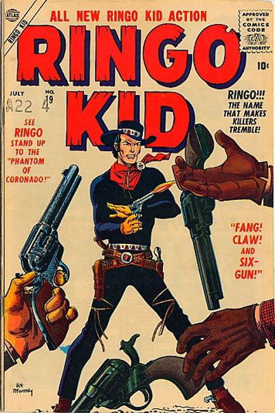 Ringo Kid (Marvel, 1954 series) #19 July 1957