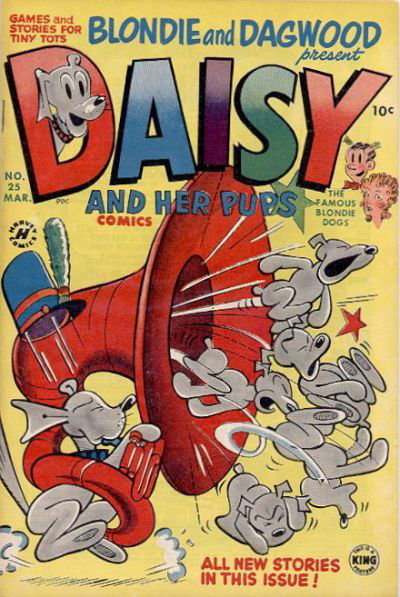 Daisy and her Pups (Harvey, 1951 series) #25 [5]