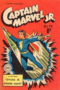 Captain Marvel Jr. (Cleland) #74 (June 1953?)