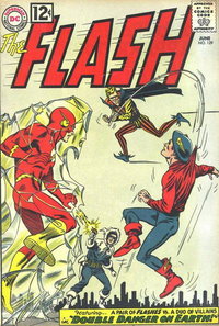 The Flash (DC, 1959 series)  #129 (June 1962) — Double Danger on Earth!