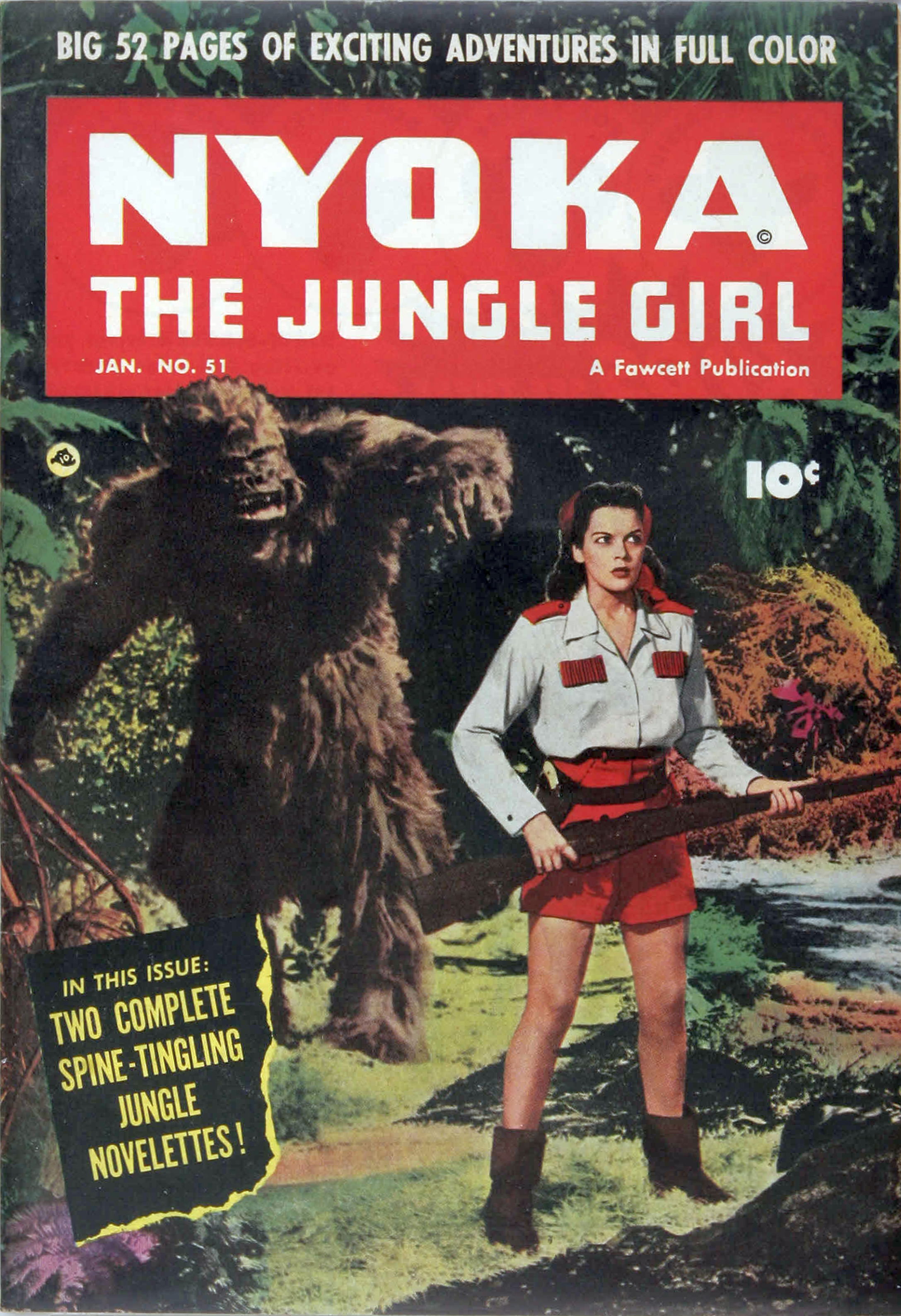 Nyoka the Jungle Girl (Fawcett, 1945 series) #51 (January 1951)