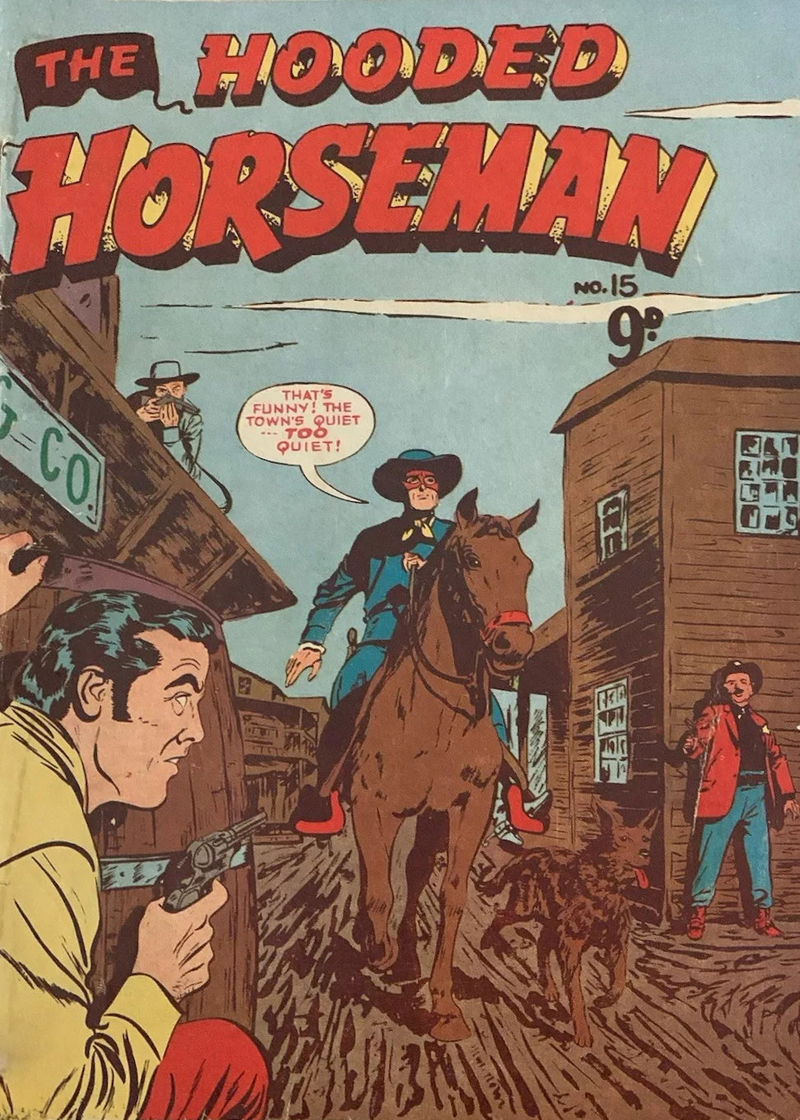 The Hooded Horseman (Action Comics, 195-? series) #15 ([April 1956?])