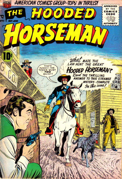 The Hooded Horseman  #21 (May-June 1955)