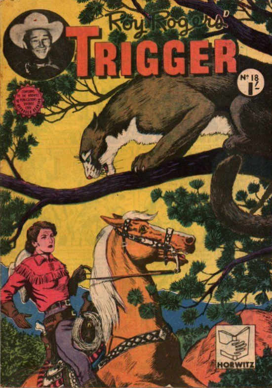Roy Rogers' Trigger (Horwitz, 1955 series) #18 ([April 1956?])