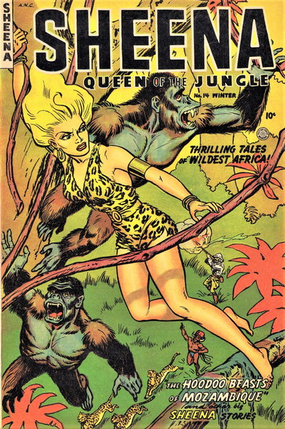 Sheena, Queen of the Jungle  #14 (Winter 1951-52)