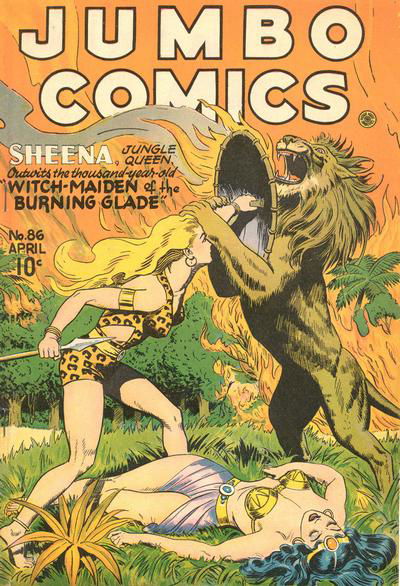 Jumbo Comics (Fiction House, 1938 series) #86 April 1946