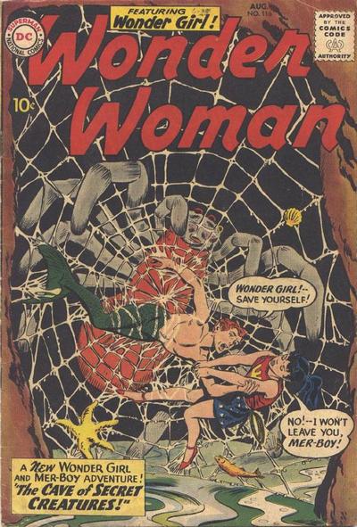 Wonder Woman (DC, 1942 series) #116 (August 1960)