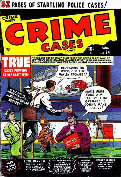 Crime Cases Comics (Marvel, 1950? series) #24 [1] (August 1950)