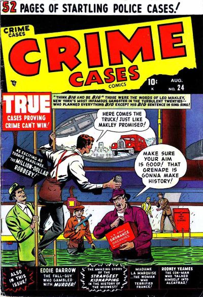 Crime Cases Comics  #24 [1] (August 1950)