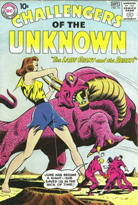 Challengers of the Unknown (DC, 1958 series) #15 August 1960