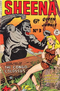 Sheena Queen of the Jungle (HJ Edwards, 1950 series)  #3 ([December 1950?])