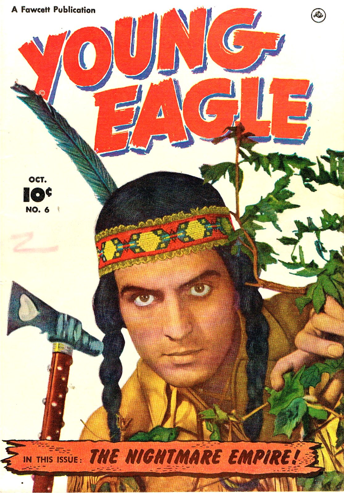 Young Eagle (Fawcett, 1950 series) #6 (October 1951)