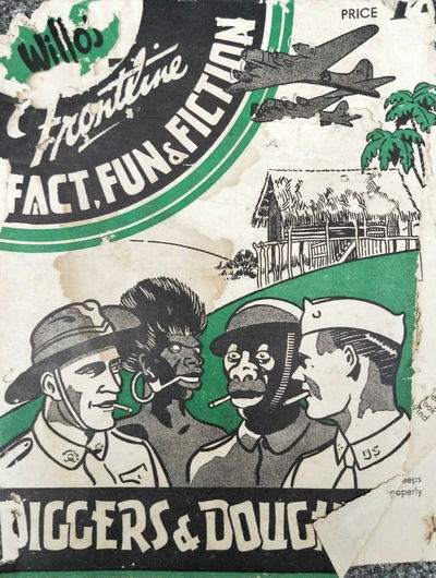 Diggers & Doughboys (Frank Johnson, 1943?)  — Willo's Frontline Fact, Fun & Fiction [1943?]