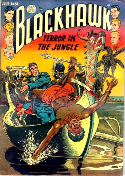 Blackhawk (Quality, 1944 series) #54 (July 1952)