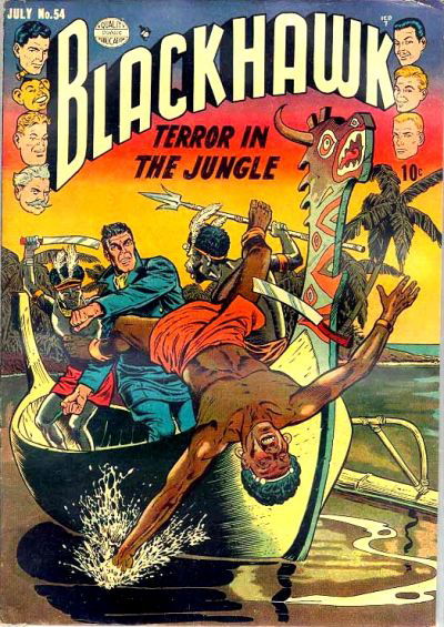 Blackhawk (Quality, 1944 series) #54 (July 1952)