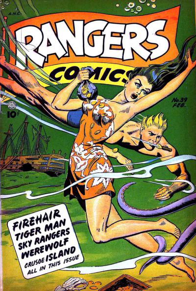 Rangers Comics (Fiction House, 1941 series) #39 February 1948