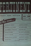 Pertinent  v1#1 (August 1940)