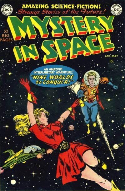 Mystery in Space (DC, 1951 series) #1 (May 1951)