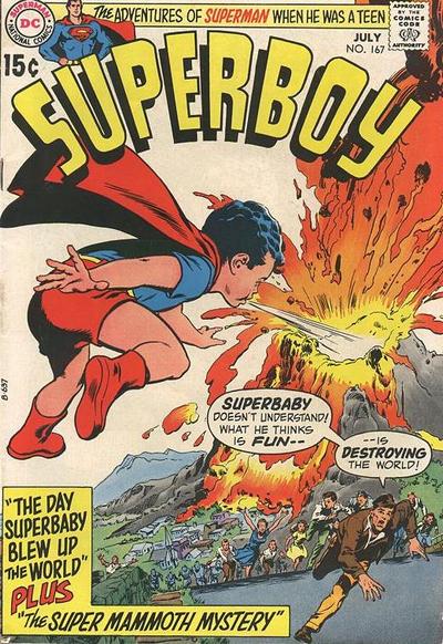 Superboy  #167 (July 1970)