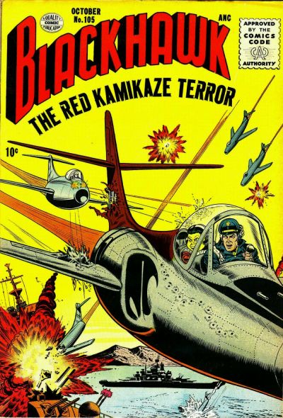 Blackhawk (Quality, 1944 series) #105 (October 1956)