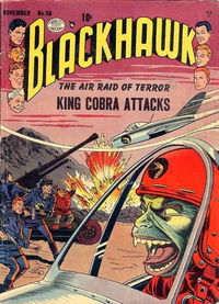 Blackhawk (Quality, 1944 series) #58 (November 1952)