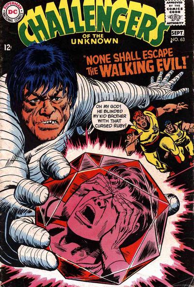 Challengers of the Unknown  #63 (August-September 1968)