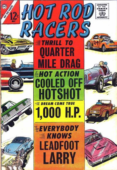 Hot Rod Racers (Charlton, 1964 series) #8 April-May 1966