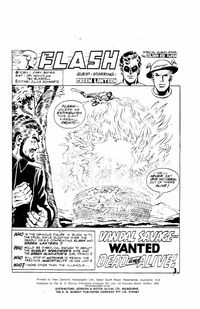 The Flash (KG Murray, 1975 series) #129 — Vandal Savage--Wanted Dead and Alive!