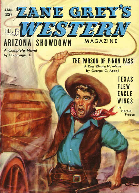 Zane Grey's Western Magazine (Dell, 1946? series) v5#11 (January 1952)