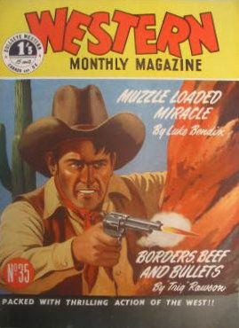 Bullseye Western Monthly Magazine (AGP, 1949 series) #35 ([July 1952?])