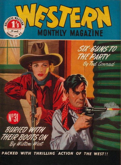 Bullseye Western Monthly Magazine (AGP, 1949 series) #31 ([March 1952?])