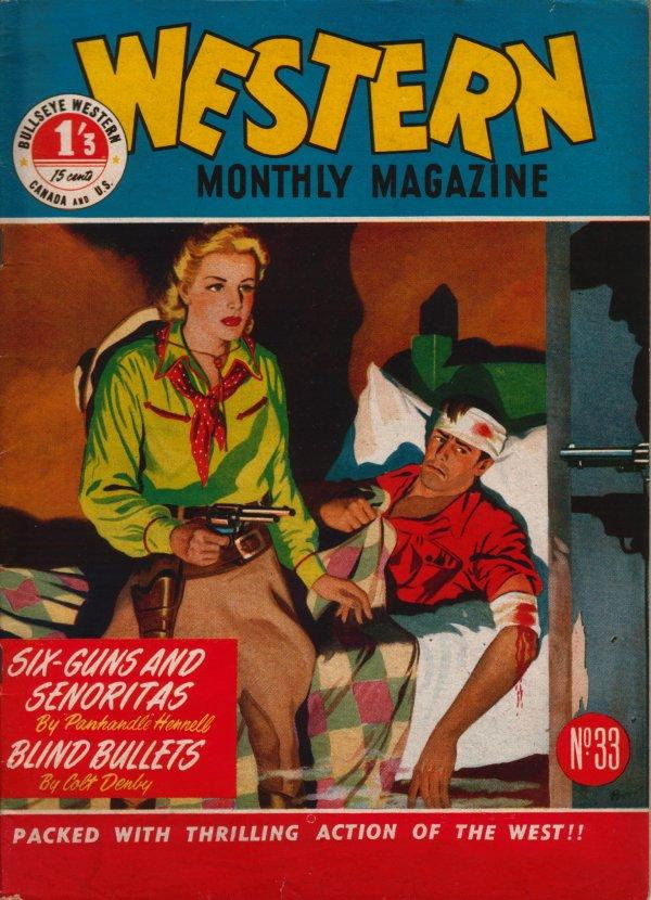 Bullseye Western Monthly Magazine (AGP, 1949 series) #33 ([May 1952?])