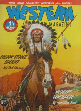 Bullseye Western Monthly Magazine (AGP, 1949 series) #21 ([May 1951?])