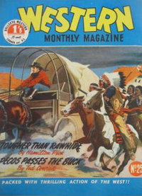 Bullseye Western Monthly Magazine (AGP, 1949 series)  #25 ([September 1951?])