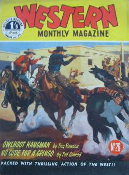 Bullseye Western Monthly Magazine (AGP, 1949 series) #26 ([October 1951?])